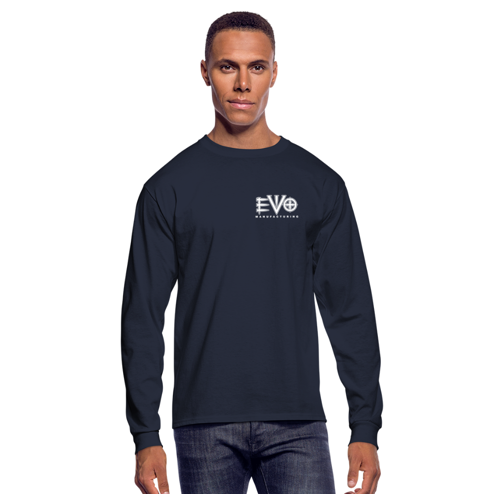 Men's Long Sleeve T-Shirt - navy