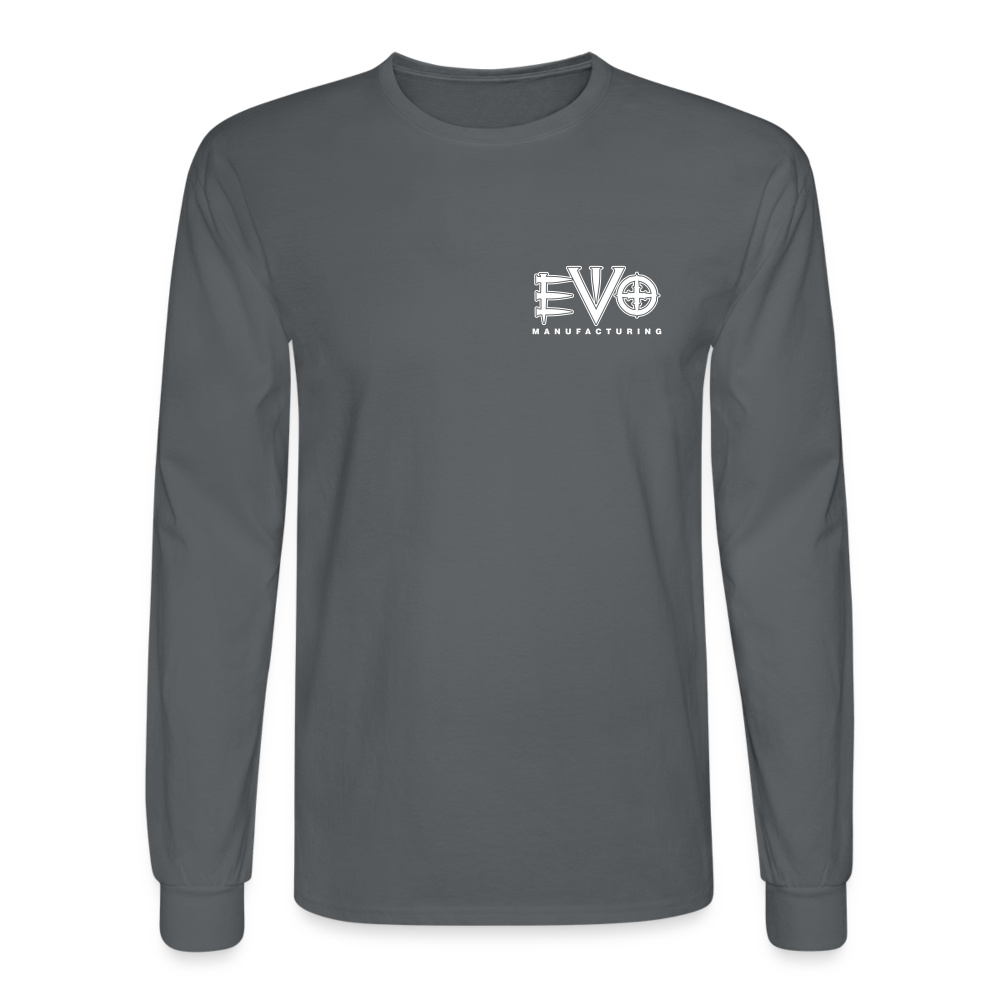 Men's Long Sleeve T-Shirt - charcoal