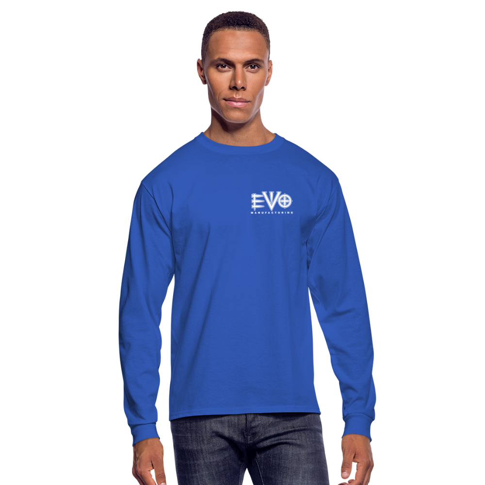 Men's Long Sleeve T-Shirt - royal blue