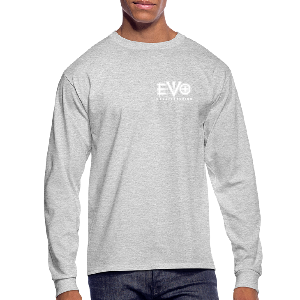 Men's Long Sleeve T-Shirt - heather gray