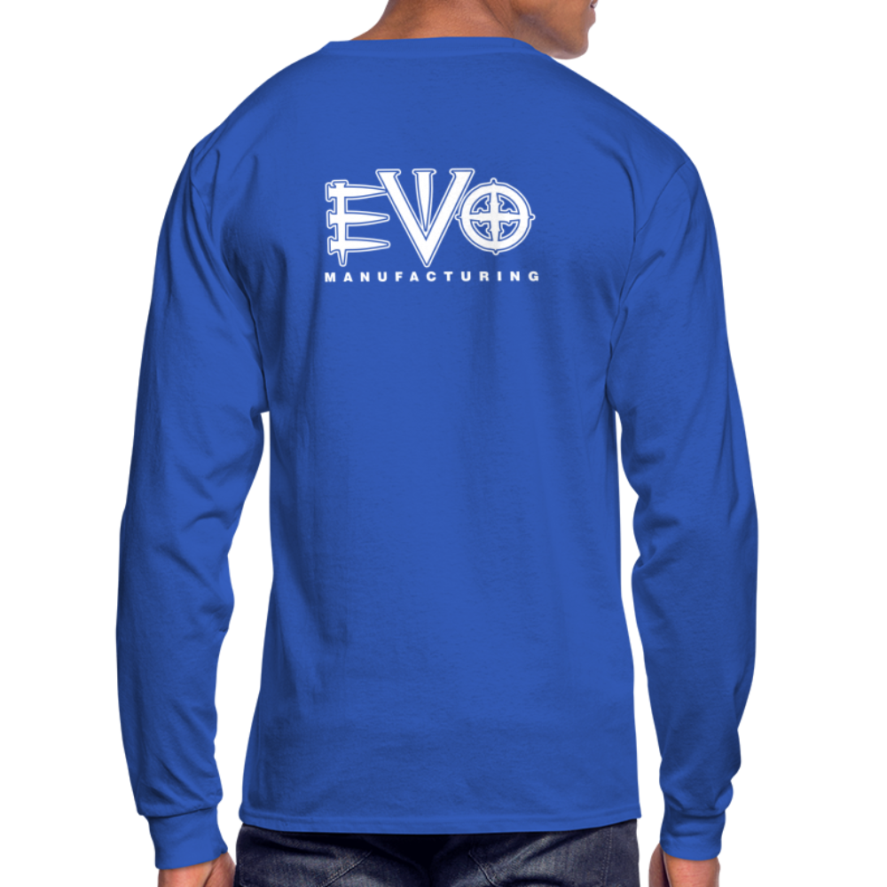 Men's Long Sleeve T-Shirt - royal blue