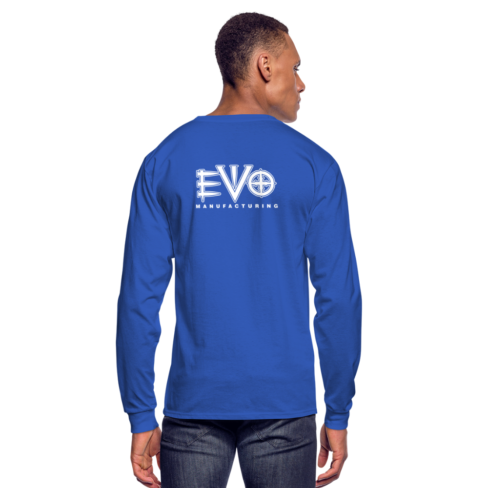 Men's Long Sleeve T-Shirt - royal blue