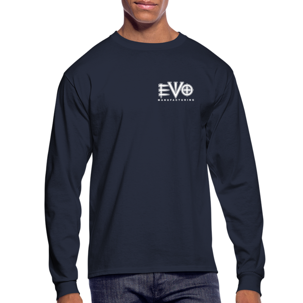 Men's Long Sleeve T-Shirt - navy
