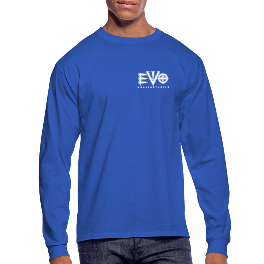 Men's Long Sleeve T-Shirt - royal blue