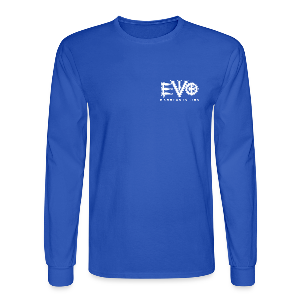 Men's Long Sleeve T-Shirt - royal blue