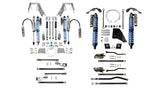 JT (GAS) KING Front Double Throw Down 2.5 inch KING Coilover Bypass Rear LONG ARM PRO PLUS JEEP GLADIATOR