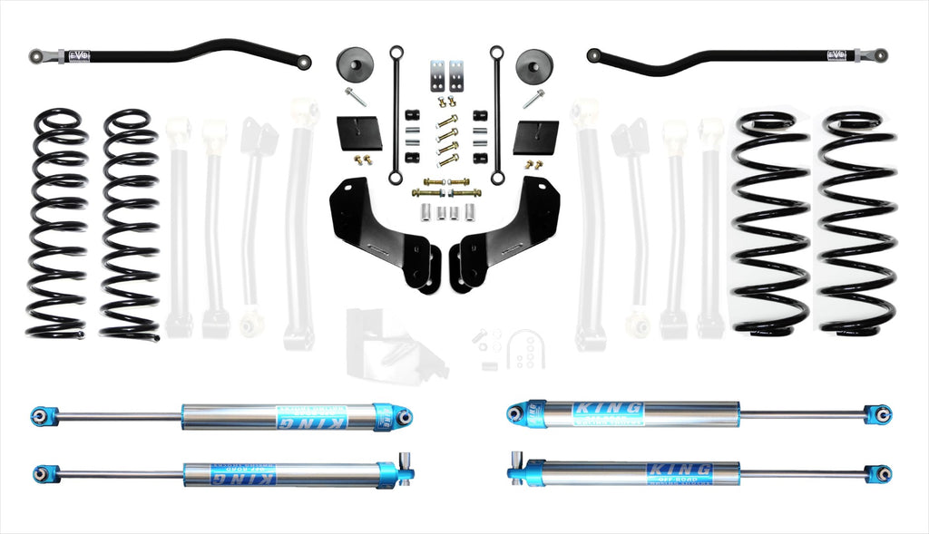 VARIANT  EVO-3014S1EPK2  STAGE 1 Overland  King 2.0" Shocks  Front / Rear Track Bars