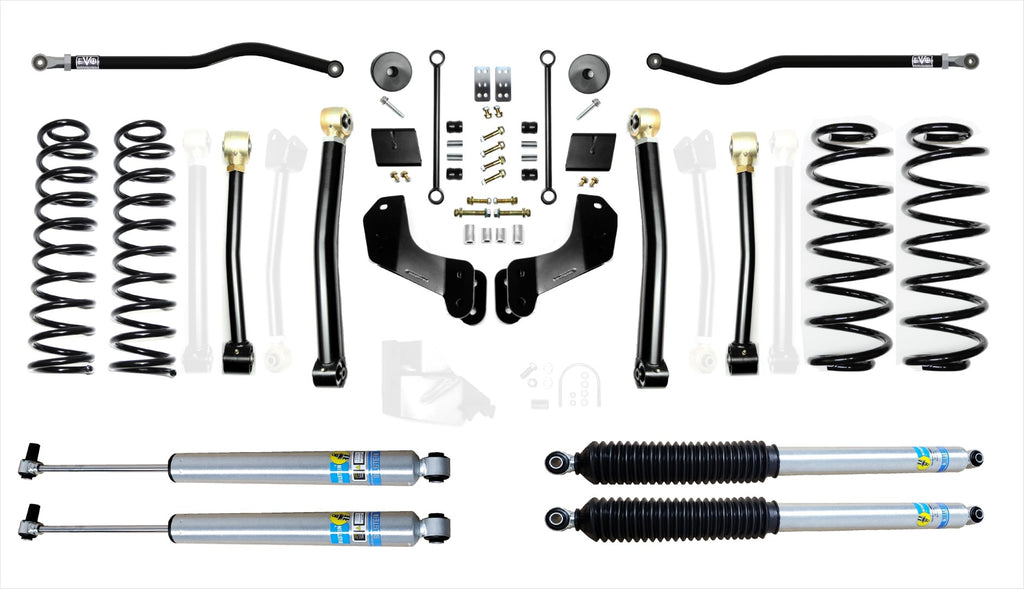 VARIANT  EVO-3014S3HDPBIL  STAGE 3 Overland  Bilstein 2.0" Shocks  Front / Rear Track Bars