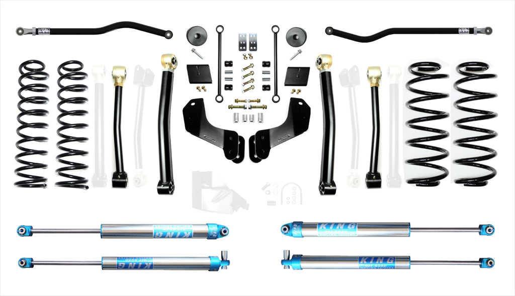 VARIANT  EVO-3014S3HDPK2  STAGE 3 Overland  King 2.0" Shocks  Front / Rear Track Bars