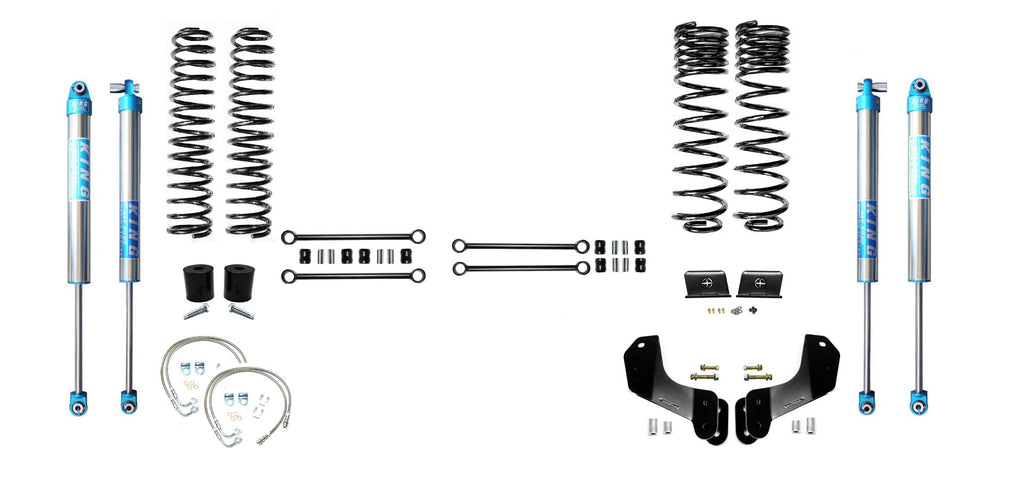 VARIANT  EVO-3061S1DK2  STAGE 1 Overland  King 2.0" Shocks Blue  No Track Bars