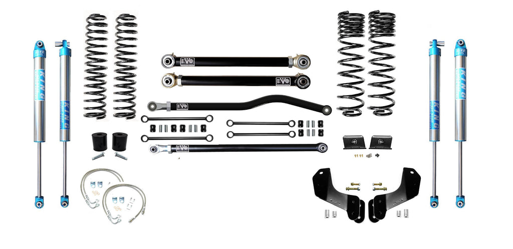 VARIANT  EVO-3061S2DPK2  STAGE 2 Overland  King 2.0" Shocks Blue  Front / Rear Track Bars