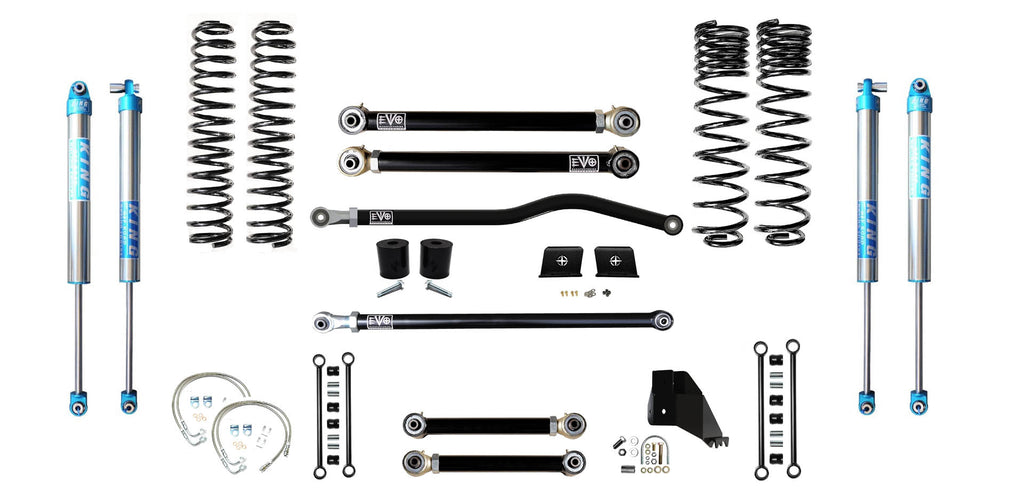 VARIANT  EVO-3062S3PK2  STAGE 3  King 2.0" Shocks Blue  Front / Rear Track Bars