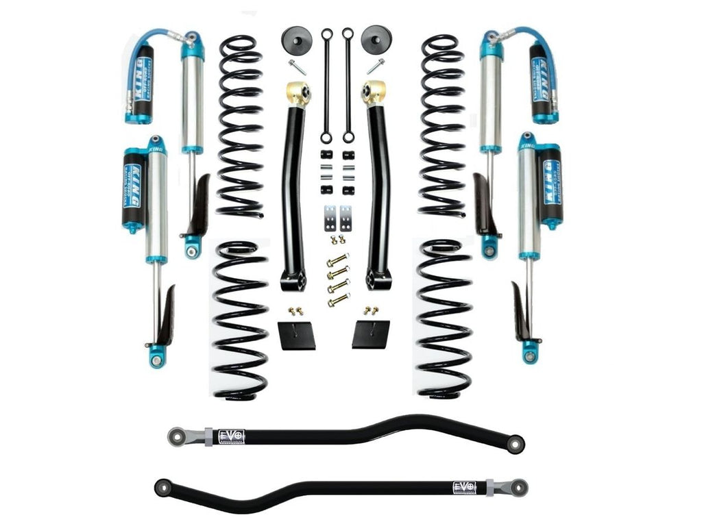 VARIANT  EVO-3011S2DPKA  STAGE 2  King 2.5” Shocks with Compression Adjusters  Front / Rear Track Bars