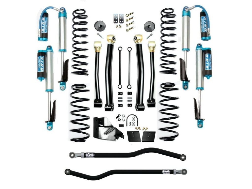 VARIANT  EVO-3013S3PKA  STAGE 3  King 2.5” Shocks with Compression Adjusters  Front / Rear Track Bars