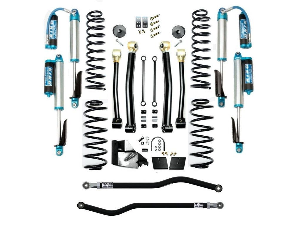 VARIANT  EVO-3054S3EPKA  STAGE 3  King 2.5” Shocks with Compression Adjusters  Front / Rear Track Bars