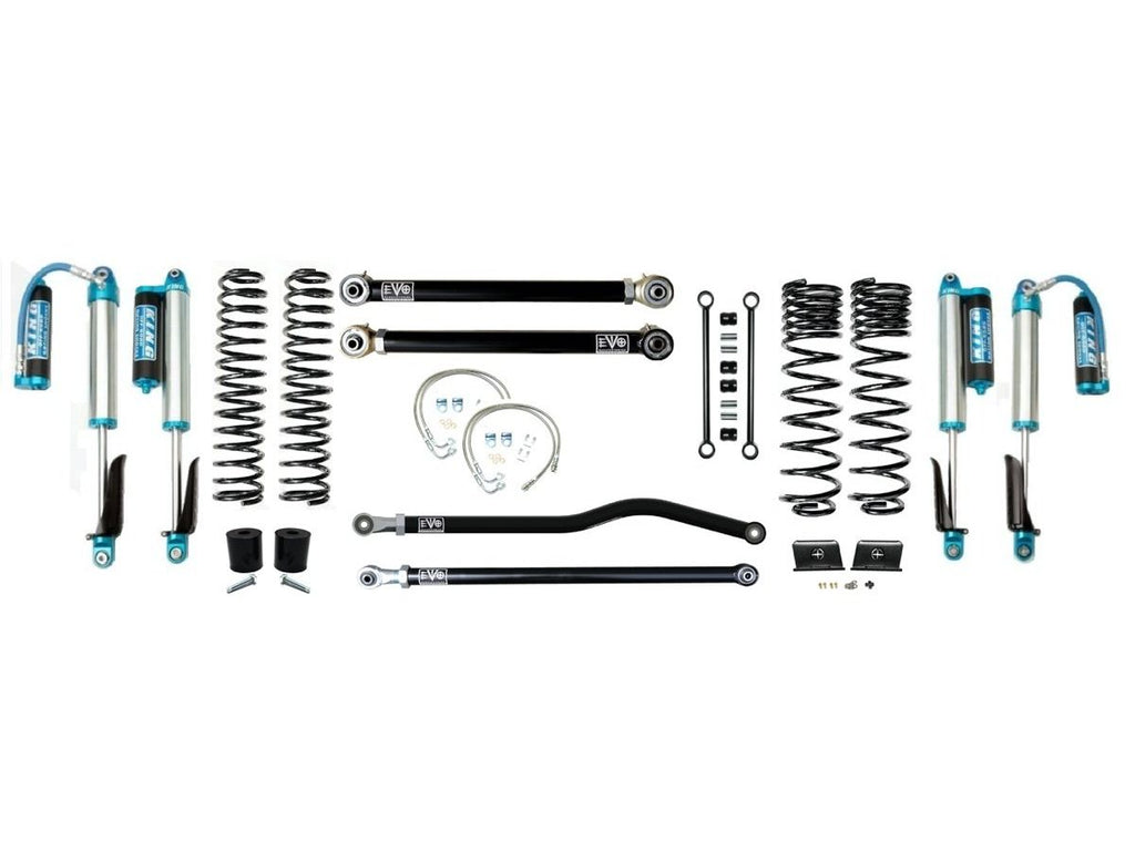 VARIANT  EVO-3060S2PK  STAGE 2  King 2.5” Shocks Blue  Front / Rear Track Bars