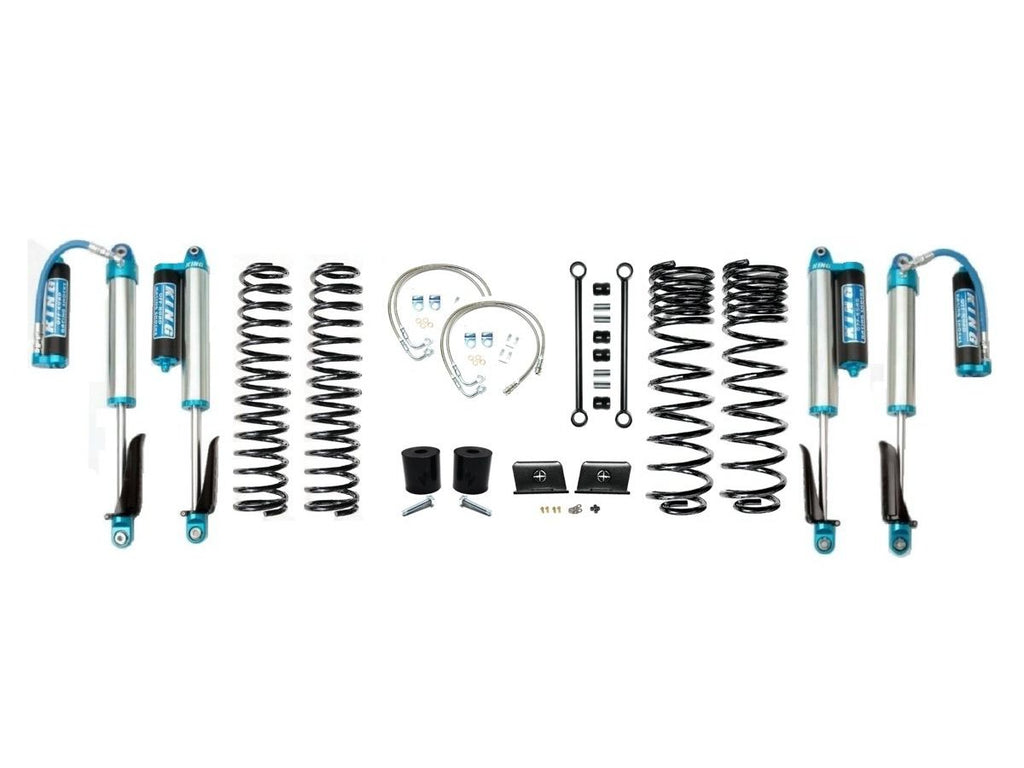 VARIANT  EVO-3060S1DKA  STAGE 1  King 2.5” Shocks Blue with Compression Adjusters  No Track Bars