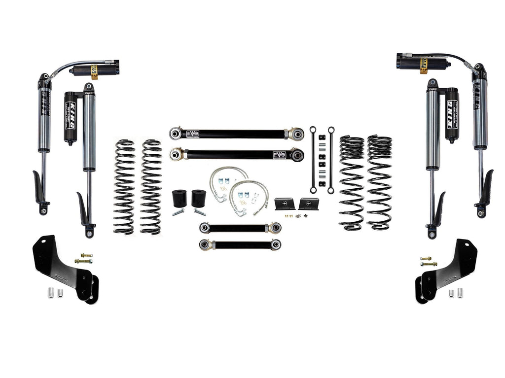 VARIANT  EVO-3061S3DKB  STAGE 3 Overland  King 2.5” Shocks Custom Black  No Track Bars