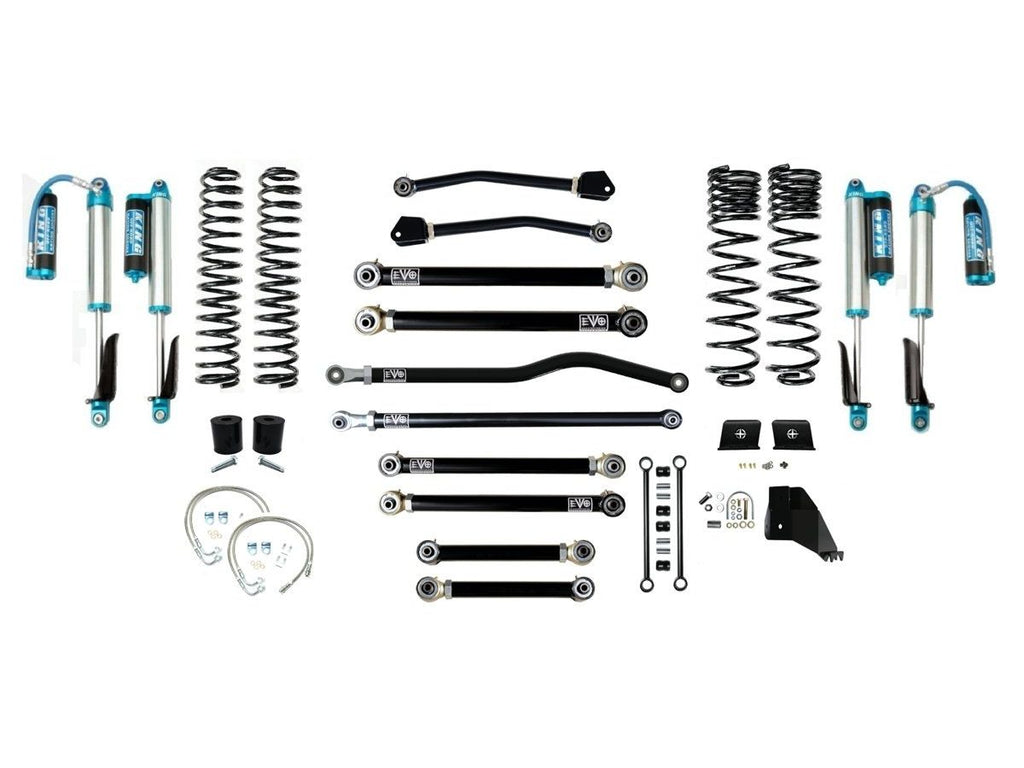VARIANT  EVO-3062S4PK  STAGE 4  King 2.5” Shocks Blue  Front / Rear Track Bars