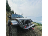 Jeep Wrangler JL JLU and Jeep Gladiator Front Alumilite Bumper With Factory Fog Lights