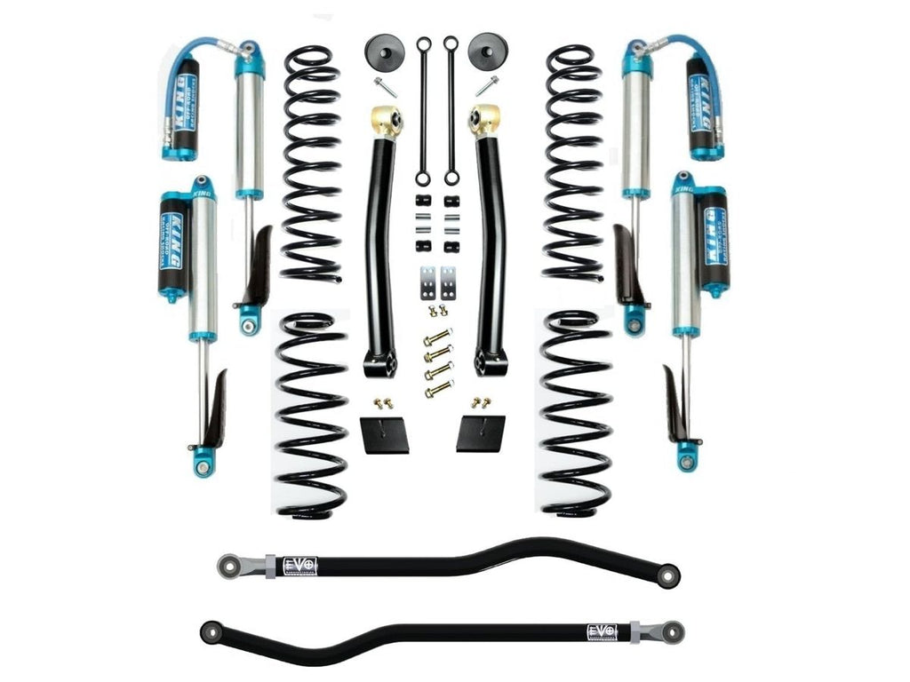 VARIANT  EVO-3013S2EPKA  STAGE 2  King 2.5” Shocks with Compression Adjusters  Front / Rear Track Bars