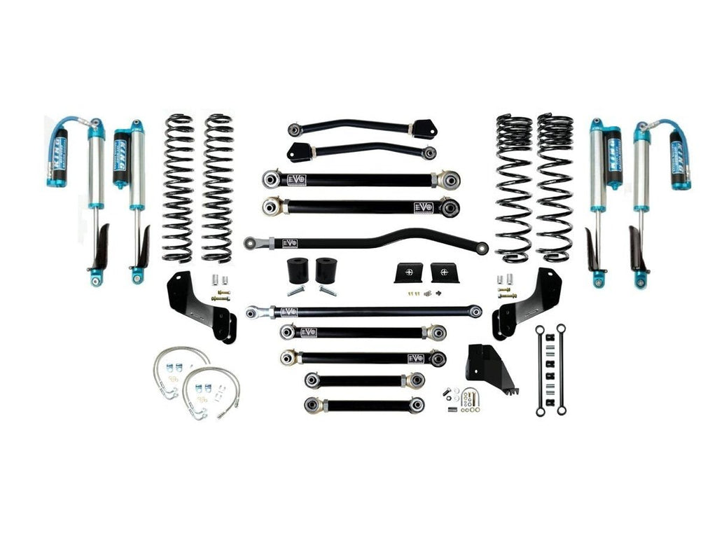 VARIANT  EVO-3063S4DPK  STAGE 4 Overland  King 2.5” Blue Shocks  Front / Rear Track Bars
