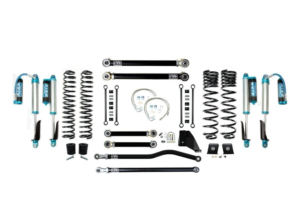 VARIANT  EVO-3064S3DPKA  STAGE 3  King 2.5” Shocks with Compression Adjusters  Front / Rear Track Bars