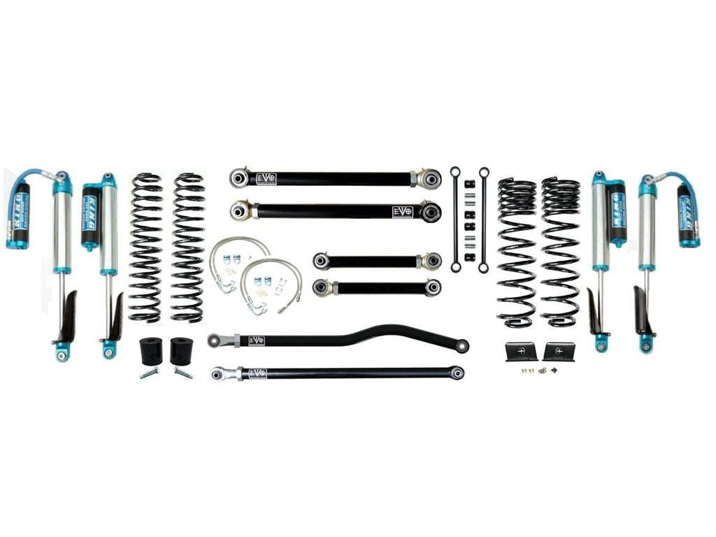 VARIANT  EVO-3060S3PK  STAGE 3  King 2.5” Shocks Blue  Front / Rear Track Bars